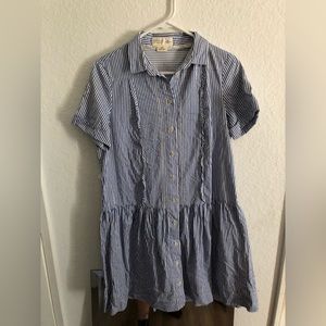 Kate Spade Seersucker Shirt Dress